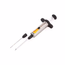 GEFU 89162, Seringue à marinade, Noir, Acier inoxydable, Blanc, Acier inoxydable, 81 mm, 270 mm, 41 mm