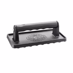 GEFU 89334, Presse hamburger, Noir, Fer, Bois, Rectangulaire, 100 mm