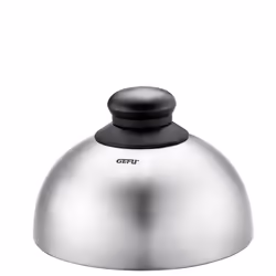 GEFU 89557, Couverture, Noir, Acier inoxydable, Plastique, Acier inoxydable, Plastique, Toutes marques, Rond