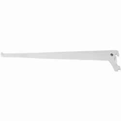 Console simple blanc entraxe 50mm longueur 250mm - MONIN - 526-200