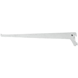 Console simple blanc entraxe 50mm longueur 250mm - MONIN - 526-200