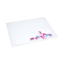Laufer 43616 sous-mains Plastique Blanc