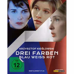 Plaion Pictures 1143813, Film, Blu-ray, 387 min, Krzysztof Kieslowski - Drei Farben Edition, 1.85:1, Juliette Binoche, Julie  ...