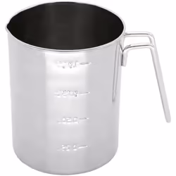 Litermaß Edelstahl 1l Hauteur 13.5 cm Mélange de matériaux Acier inoxydable Volume net (m³) .003 Volume 1 l Poids 200 g Taill ...
