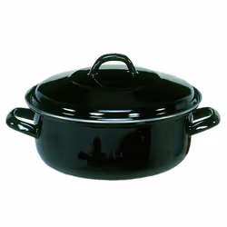 Karl Krüger KB28, Noir, émail, 240 °C, 28 cm, 2,8 kg