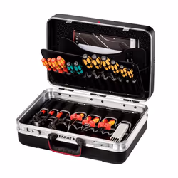 Parat 531000171 Boîte à outils Noir Aluminium, Plastique