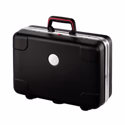 Parat 533000171, Noir, Aluminium, Plastique, 40 pochettes, Résistant aux chocs, 480 mm, 180 mm