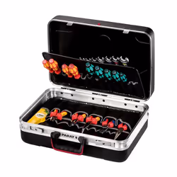 Parat 533000171 Boîte à outils Noir Aluminium, Plastique