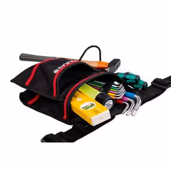 Parat Parabelt M Boîte à outils Noir, Rouge