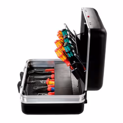 Parat 581000171 Boîte à outils Noir Aluminium, Plastique