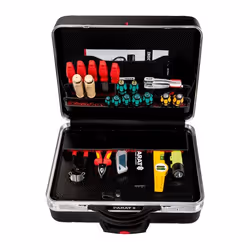 Parat 589500171 Boîte à outils Noir Aluminium, Plastique