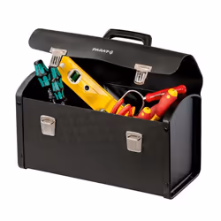 Parat 2228000401, Noir, Cuir véritable, Plastique, Résistant à l’humidité, 430 mm, 200 mm, 260 mm
