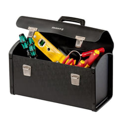 Parat 2228000401 Boîte à outils Noir Cuir véritable, Plastique