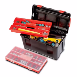 Parat 5811000391, Boîte à outils, Polypropylène, Noir, Rouge, 16 L, 445 mm, 230 mm