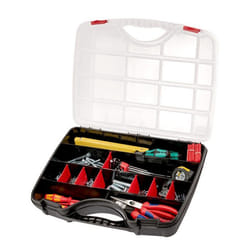 Parat 5853000391 boite à outils Boîte à outils Polypropylène Noir, Rouge, Transparent