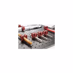 Parat Basic 900008988 Pince à outils pour tableau perforé - Les pinces peuvent être fixées individuellement sur la planche pe ...