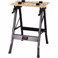 4 mors en PVC Porte-outils Traverses horizontales Hauteur de travail : 78,5 cm Longueur du plan de travail : 60,5 cm Largeur  ...