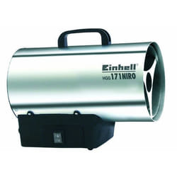 Einhell HGG 171 Niro (DE/AT) Pistolet d’air chaud 38 W Noir, Argent