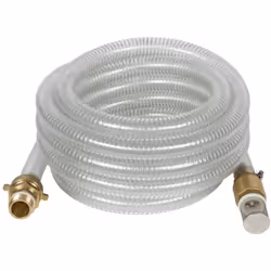 Informations techniques Longueur : 7 m Raccord tuyau : 33,25 mm (1") (filet ext.) Garniture de tuyau d'aspiration en laiton d ...