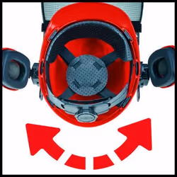 Einhell 4500480 Noir, Rouge