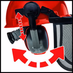 Einhell 4500480 Noir, Rouge