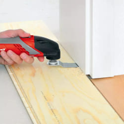 Einhell Multifunktionswerkzeug TE-MG 200 CE (200 W, Konstantelektronik, Staubabsaugung, 6x Schleifpapier, Schaber, Sägeblatt, im Koffer)