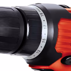 Einhell TH-CD 12-2 Li Sans clé 1 kg Noir, Rouge - Vue supplémentaire 4