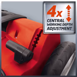 Einhell GE-SA 1640 eclaircisseur de gazon 1600 W 48 L Noir, Rouge - Vue supplémentaire 4