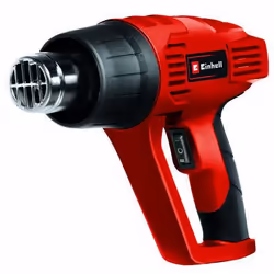 Einhell TC-HA 2000/1, Pistolet d’air chaud, Poignée de pistolet, Rouge, 500 l/min, 550 °C, 300 l/min