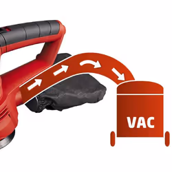Einhell TC-RS 38 E Ponceuse orbitale 13000, 26000 Noir, Rouge - Vue supplémentaire 4