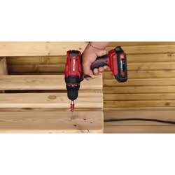 Einhell TC-CD 18-2 Li Sans clé 980 g Noir, Rouge