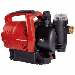 Einhell GC-AW 6333, 630 W, Secteur, 3,6 bar, 3300 l/h, IPX4, Noir, Rouge