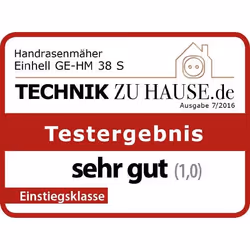 Einhell GE-HM 38 S Tondeuse Hélicoïdale Manuelle 38 cm Noir Rouge - Vue supplémentaire 4