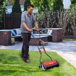 Einhell GE-HM 38 S Tondeuse Hélicoïdale Manuelle 38 cm Noir Rouge - Vue supplémentaire 9