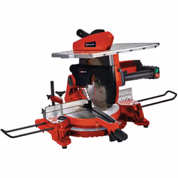 La scie à onglet Einhell TC-MS 3017 T avec table est un outil et polyvalent pour les ateliers et les zones de travaux. Avec u ...