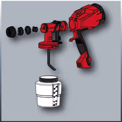Einhell TC-SY 400 P 0,8 L - Vue supplémentaire 7