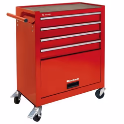 Einhell TC-TW 100, Caisse à outils, Rouge, 380 mm, 670 mm, 724 mm, 18,7 kg