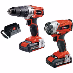 La perceuse-visseuse sans fil Einhell TE-CD 18/2 Li Kit est un outil puissant, robuste et polyvalent qui répond aux exigences ...