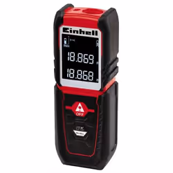 Einhell TC-LD 25, 25 m, 3 mm/m, Noir, Rouge, AAA, 1,5 V, 90 g