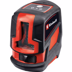 Le niveau laser croix Einhell TC-LL 2 permet une projection facile d’une croix laser ainsi que de lignes laser simples sur le ...