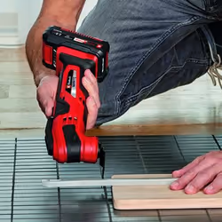 Einhell VARRITO Outil Multifonctions Oscillant Sans Fil 20000 OPM Noir Rouge - Vue supplémentaire 4