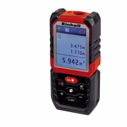 Einhell 2270085, Mètre laser portable, m, Noir, Rouge, Numérique, Plastique, 60 m