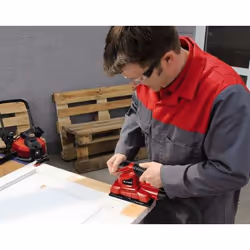 Einhell TC-OS 1520/1 Ponceuse à feuille abrasive Noir, Rouge 150 W - Vue supplémentaire 5