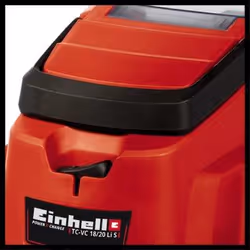 Einhell TC-VC 18/20 Li S-Solo Noir, Gris, Rouge 20 L - Vue supplémentaire 12