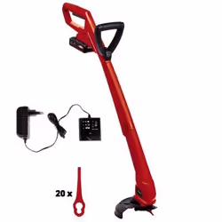 Einhell GC-CT 18/24 Li P 24 cm Batterie Noir, Rouge - Vue supplémentaire 5