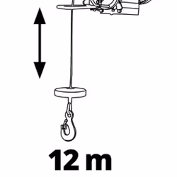 Einhell TC-EH 250 500 W 12 m 125 kg
