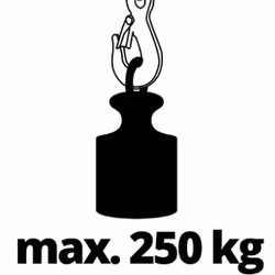 Einhell TC-EH 250 500 W 12 m 125 kg - Vue supplémentaire 4
