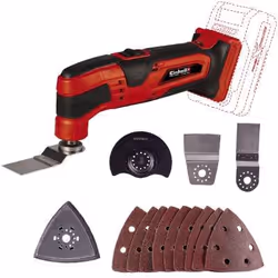 Einhell TC-MG 18 Li-Solo Noir, Rouge