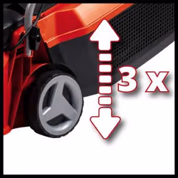 Einhell GE-CM 18/30 Li-Solo tondeuse à gazon Tondeuse à gazon poussée Batterie Noir, Rouge - Vue supplémentaire 10