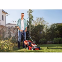 Einhell GE-CM 18/30 Li-Solo tondeuse à gazon Tondeuse à gazon poussée Batterie Noir, Rouge - Vue supplémentaire 12